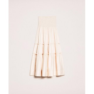 Skirt-dress with flounces